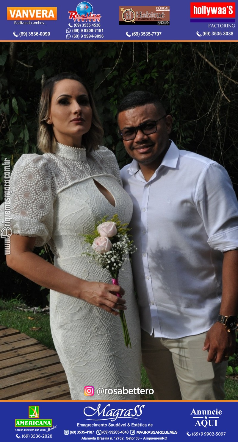 Ensaio Fotográfico & Casamento & Raquiel Maria Cappatto e Wanderson Maia