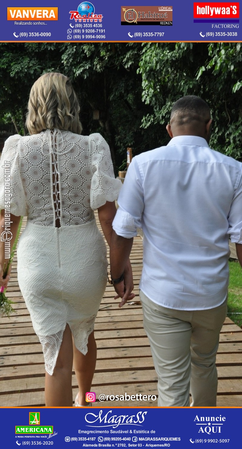 Ensaio Fotográfico & Casamento & Raquiel Maria Cappatto e Wanderson Maia
