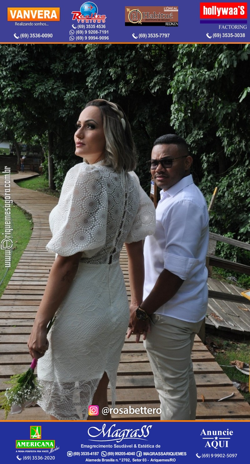 Ensaio Fotográfico & Casamento & Raquiel Maria Cappatto e Wanderson Maia