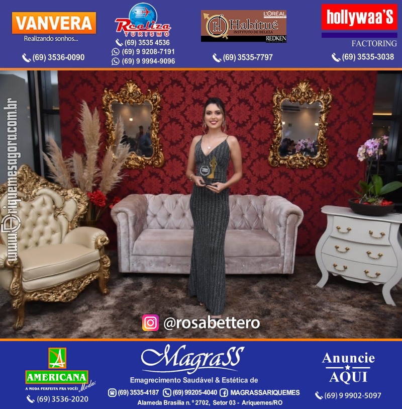 PRÊMIO MULHER E NOTÁVEL homenageia personalidades em Rolim de Moura