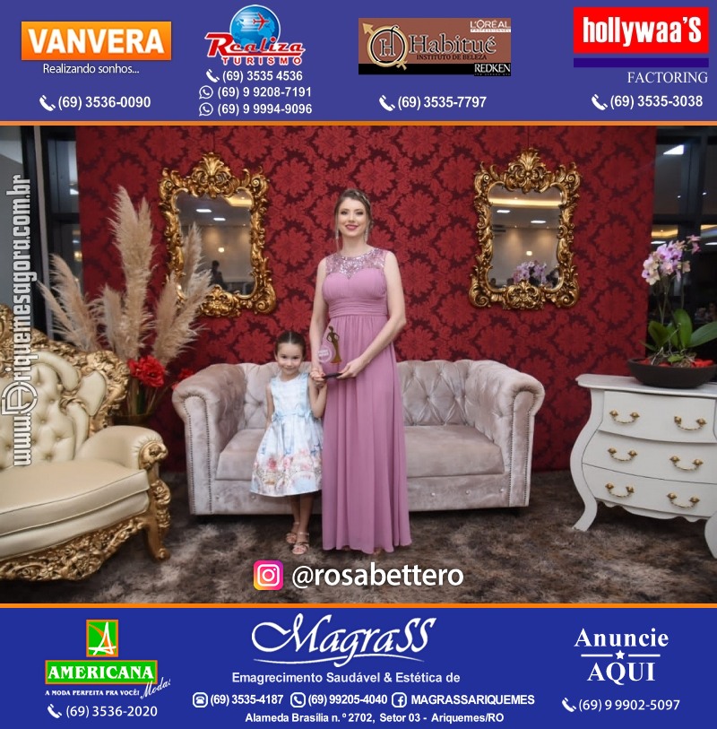 PRÊMIO MULHER E NOTÁVEL homenageia personalidades em Rolim de Moura