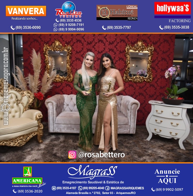 PRÊMIO MULHER E NOTÁVEL homenageia personalidades em Rolim de Moura