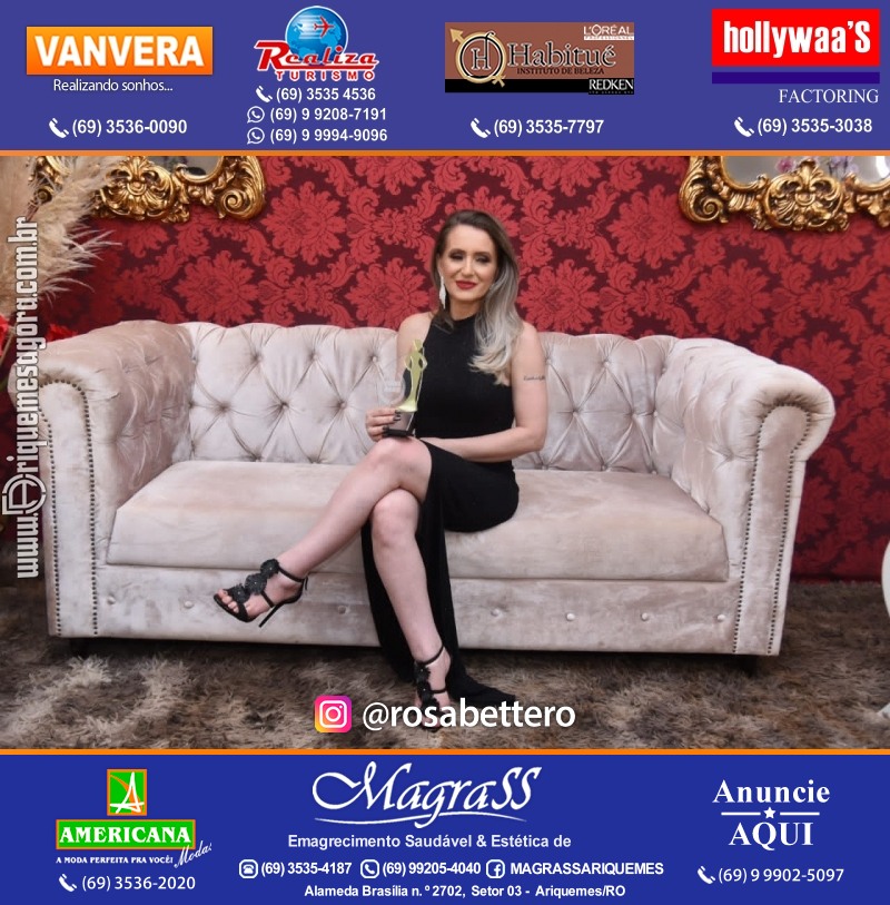 PRÊMIO MULHER E NOTÁVEL homenageia personalidades em Rolim de Moura