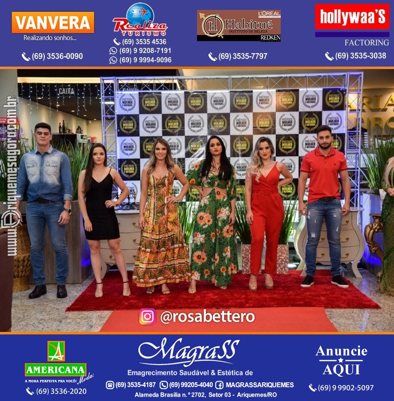 PRÊMIO MULHER E NOTÁVEL homenageia personalidades em Rolim de Moura