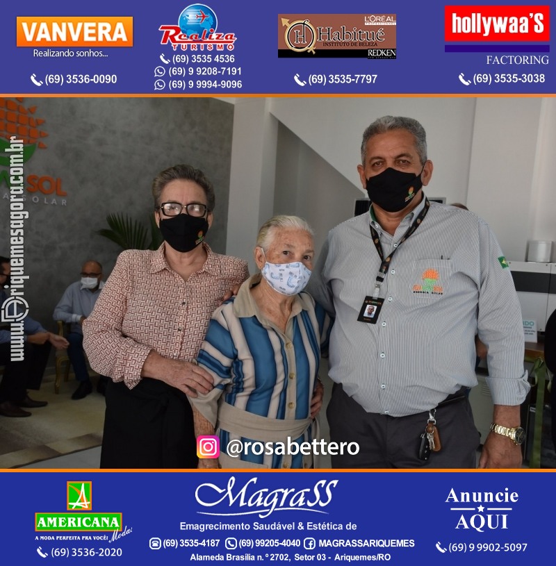 Inauguração da ENBRASSOL ENERGIA SOLAR em Ariquemes Rondônia na Av. Canaã