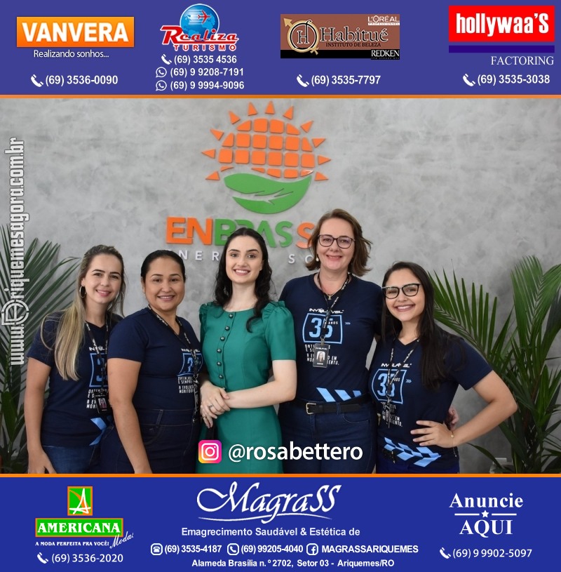 Inauguração da ENBRASSOL ENERGIA SOLAR em Ariquemes Rondônia na Av. Canaã