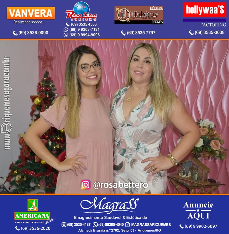 Confraternização do INSTITUTO DE BELEZA HATIBUÉ 2020 em Ariquemes