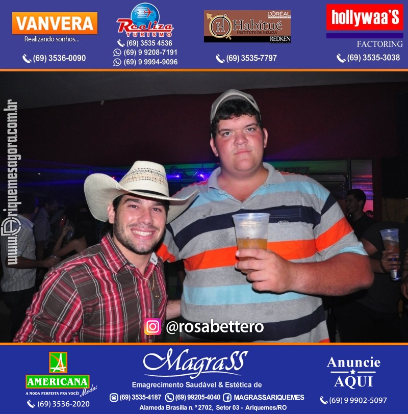 VAMOS LEMBRA? Balada de sábado na V8 em Ariquemes 2014