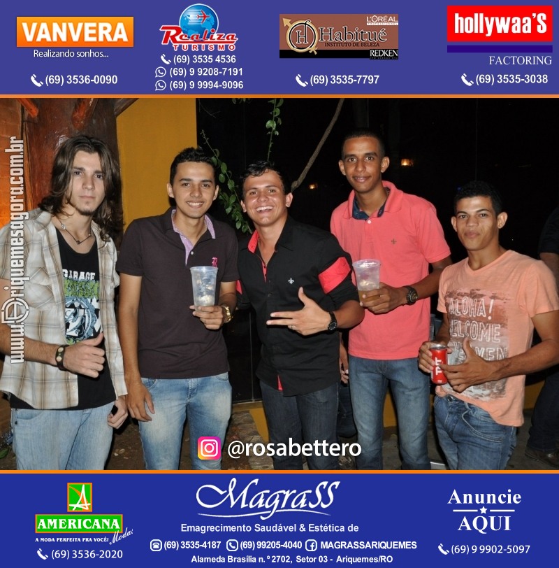 VAMOS LEMBRA? Balada de sábado na V8 em Ariquemes 2014