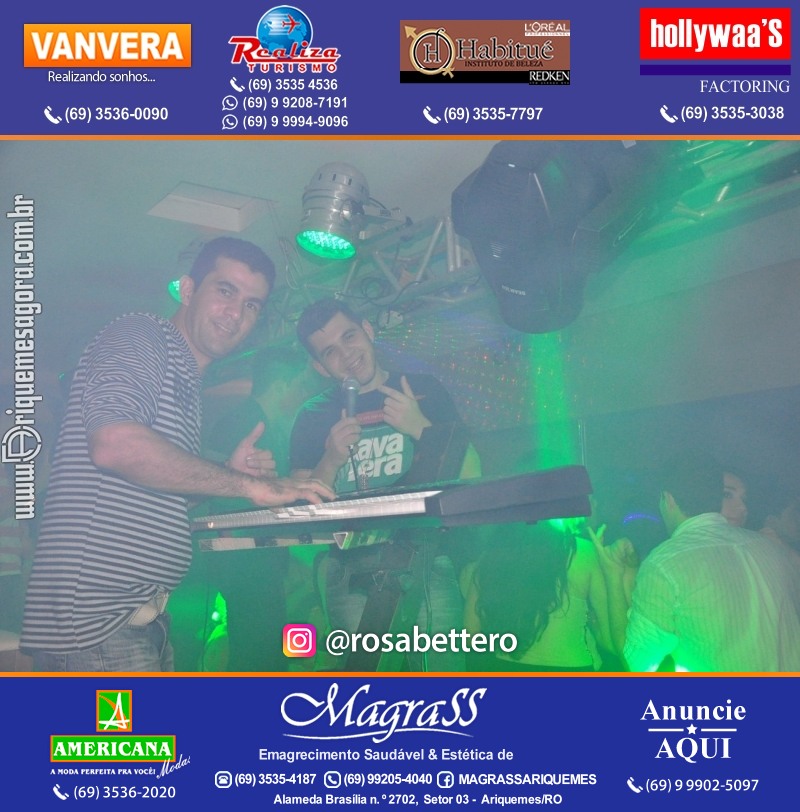 VAMOS LEMBRA? Balada de sábado na V8 em Ariquemes 2014