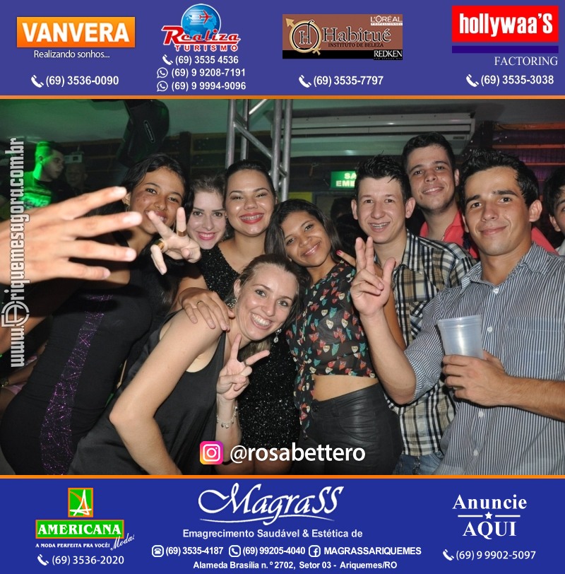 VAMOS LEMBRA? Balada de sábado na V8 em Ariquemes 2014