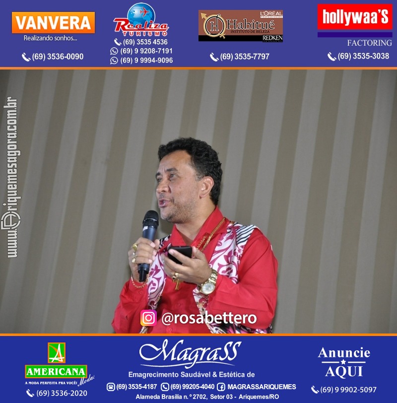 VAMOS LEMBRAR? Show com Paulinho Gogó em Ariquemes Show com Paulinho Gogó em Ariquemes