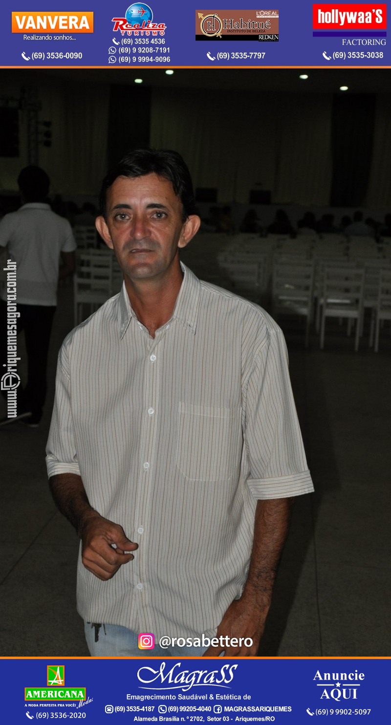 VAMOS LEMBRAR? Show com Paulinho Gogó em Ariquemes Show com Paulinho Gogó em Ariquemes