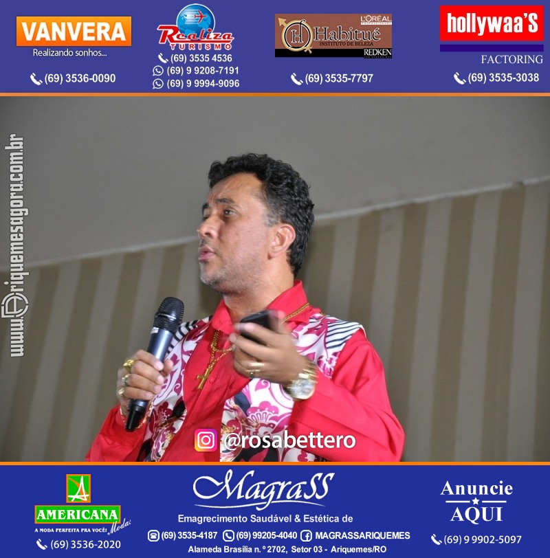 VAMOS LEMBRAR? Show com Paulinho Gogó em Ariquemes Show com Paulinho Gogó em Ariquemes