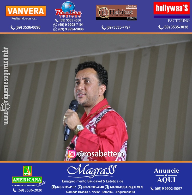 VAMOS LEMBRAR? Show com Paulinho Gogó em Ariquemes Show com Paulinho Gogó em Ariquemes