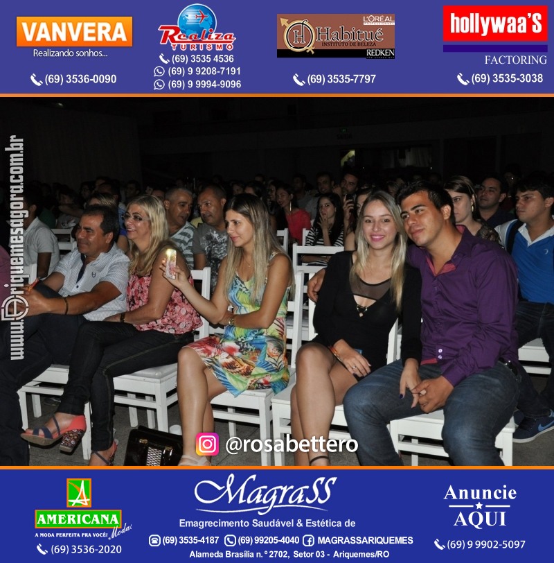 VAMOS LEMBRAR? Show com Paulinho Gogó em Ariquemes Show com Paulinho Gogó em Ariquemes