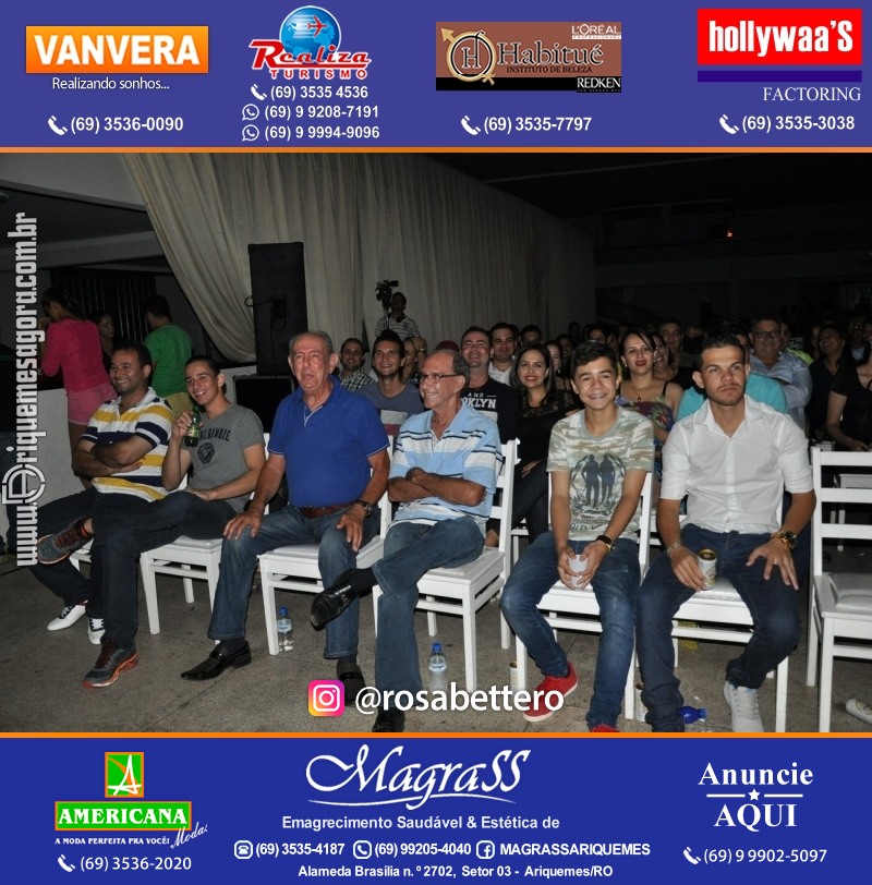 VAMOS LEMBRAR? Show com Paulinho Gogó em Ariquemes Show com Paulinho Gogó em Ariquemes