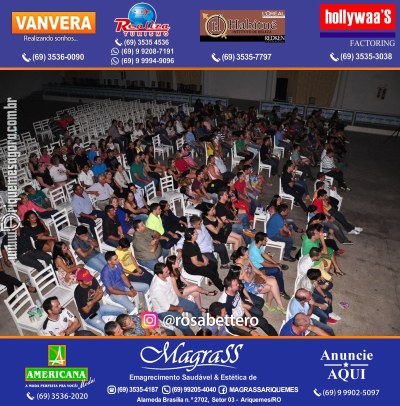 VAMOS LEMBRAR? Show com Paulinho Gogó em Ariquemes Show com Paulinho Gogó em Ariquemes