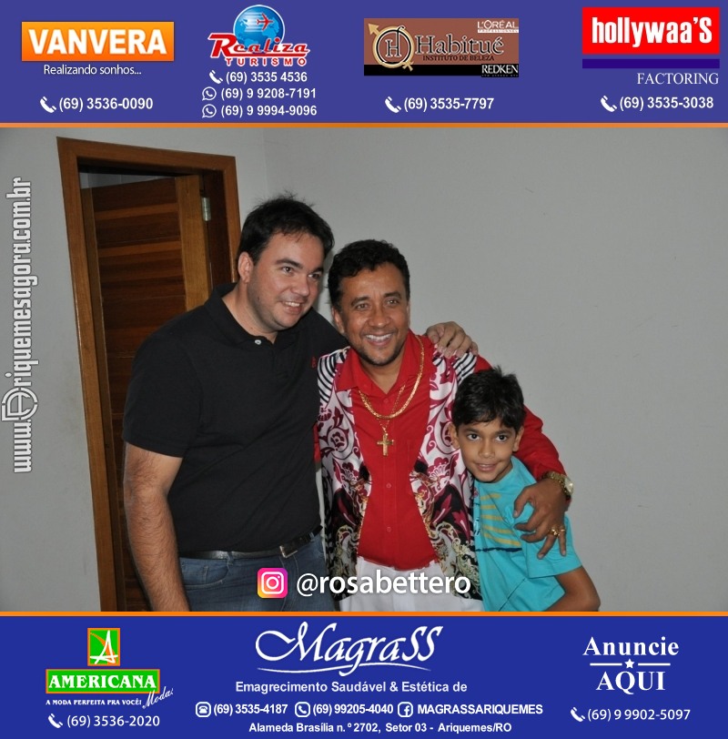 VAMOS LEMBRAR? Show com Paulinho Gogó em Ariquemes Show com Paulinho Gogó em Ariquemes