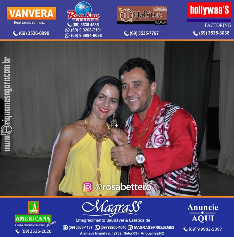 VAMOS LEMBRAR? Show com Paulinho Gogó em Ariquemes Show com Paulinho Gogó em Ariquemes