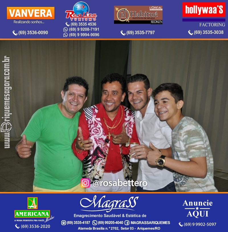 VAMOS LEMBRAR? Show com Paulinho Gogó em Ariquemes Show com Paulinho Gogó em Ariquemes