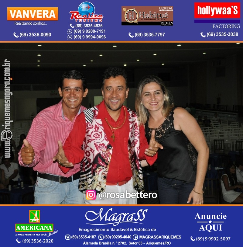 VAMOS LEMBRAR? Show com Paulinho Gogó em Ariquemes Show com Paulinho Gogó em Ariquemes