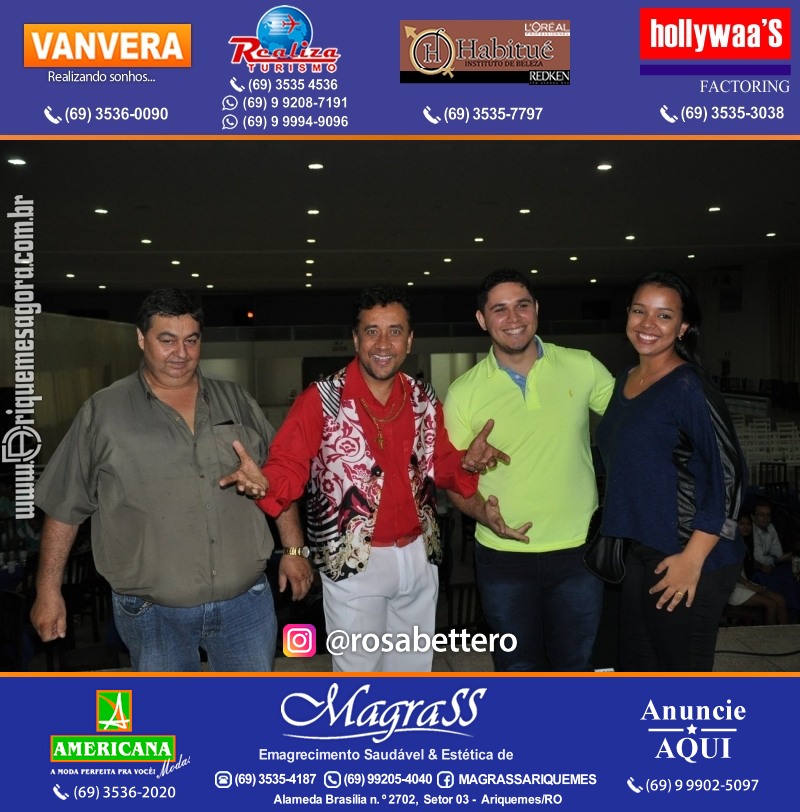 VAMOS LEMBRAR? Show com Paulinho Gogó em Ariquemes Show com Paulinho Gogó em Ariquemes