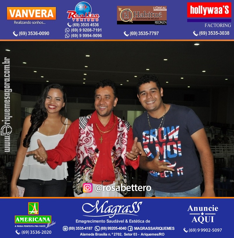 VAMOS LEMBRAR? Show com Paulinho Gogó em Ariquemes Show com Paulinho Gogó em Ariquemes