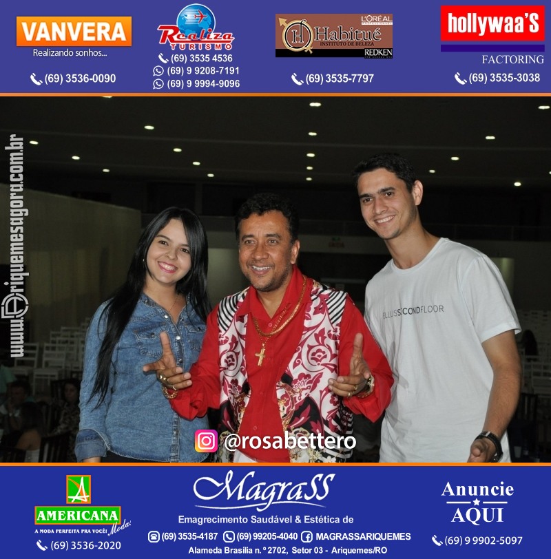 VAMOS LEMBRAR? Show com Paulinho Gogó em Ariquemes Show com Paulinho Gogó em Ariquemes