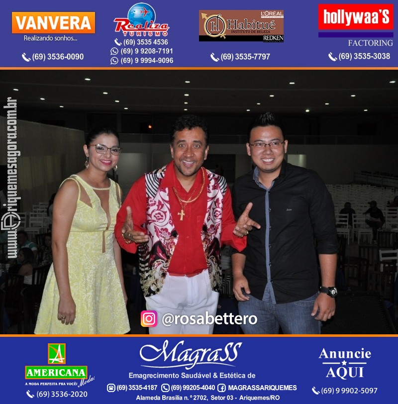 VAMOS LEMBRAR? Show com Paulinho Gogó em Ariquemes Show com Paulinho Gogó em Ariquemes