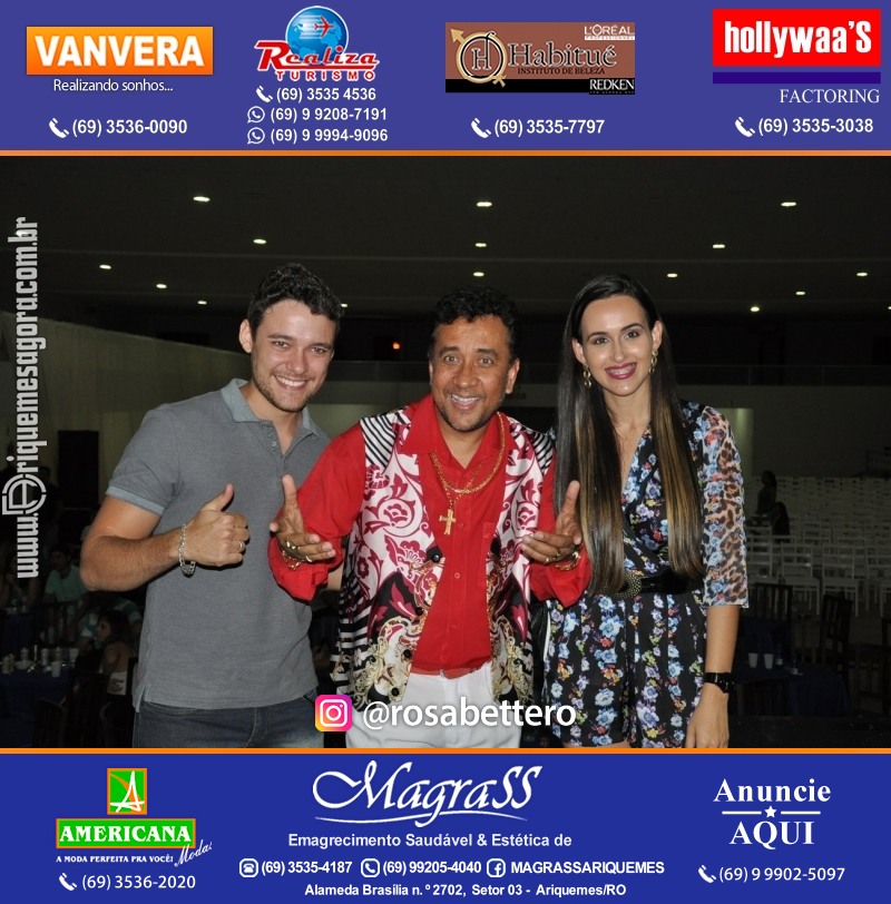 VAMOS LEMBRAR? Show com Paulinho Gogó em Ariquemes Show com Paulinho Gogó em Ariquemes