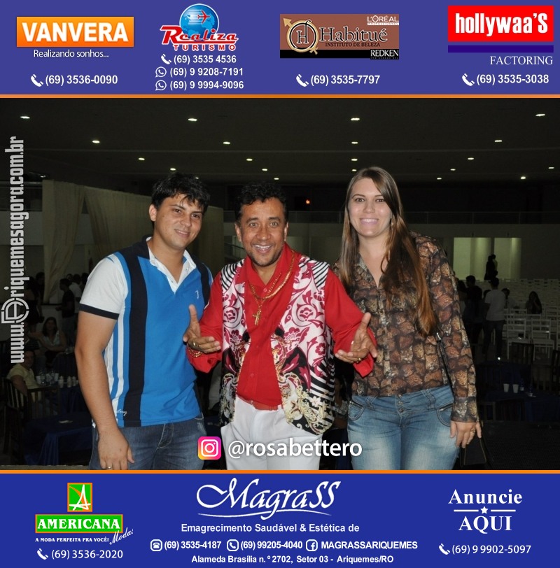 VAMOS LEMBRAR? Show com Paulinho Gogó em Ariquemes Show com Paulinho Gogó em Ariquemes