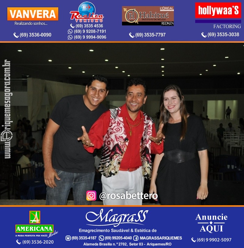VAMOS LEMBRAR? Show com Paulinho Gogó em Ariquemes Show com Paulinho Gogó em Ariquemes