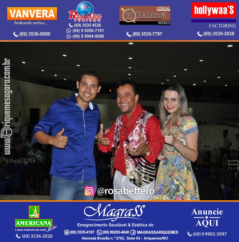 VAMOS LEMBRAR? Show com Paulinho Gogó em Ariquemes Show com Paulinho Gogó em Ariquemes