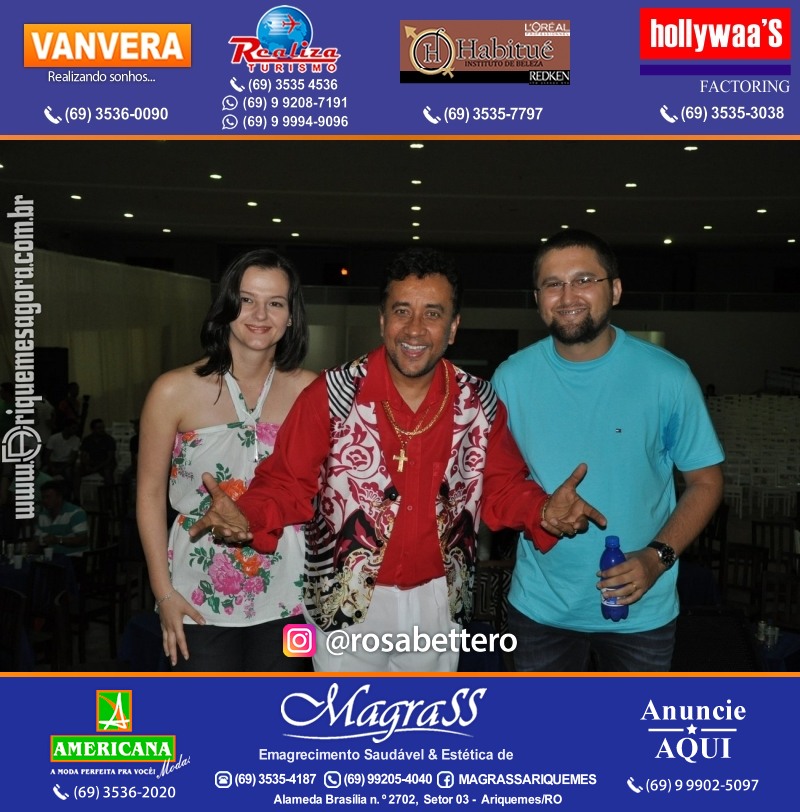 VAMOS LEMBRAR? Show com Paulinho Gogó em Ariquemes Show com Paulinho Gogó em Ariquemes