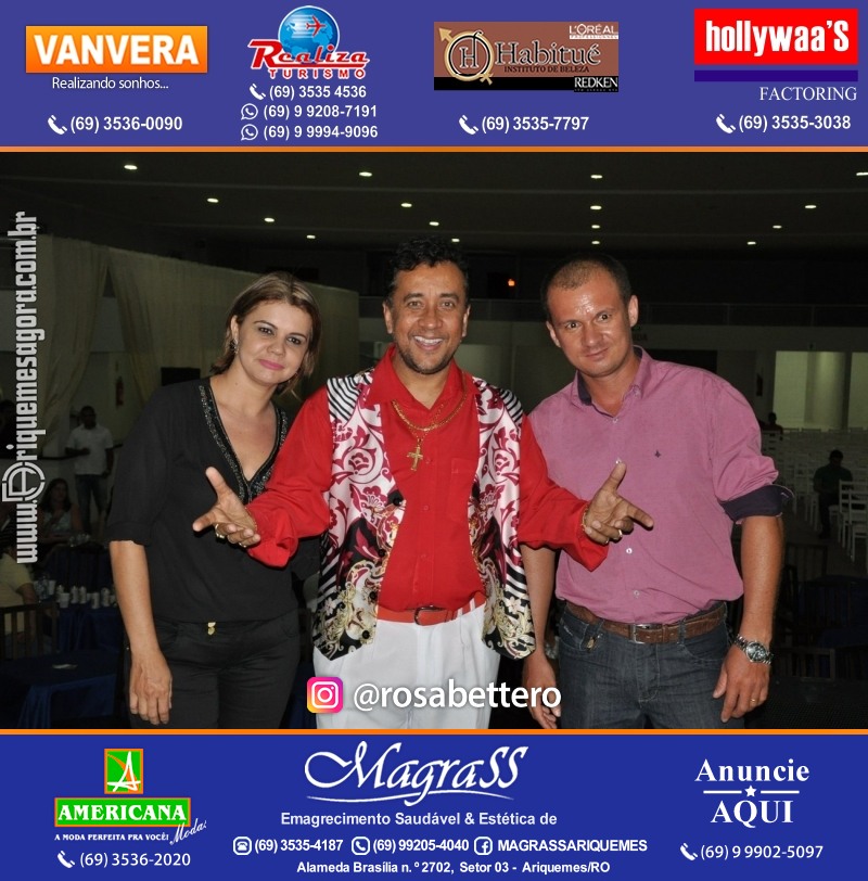 VAMOS LEMBRAR? Show com Paulinho Gogó em Ariquemes Show com Paulinho Gogó em Ariquemes