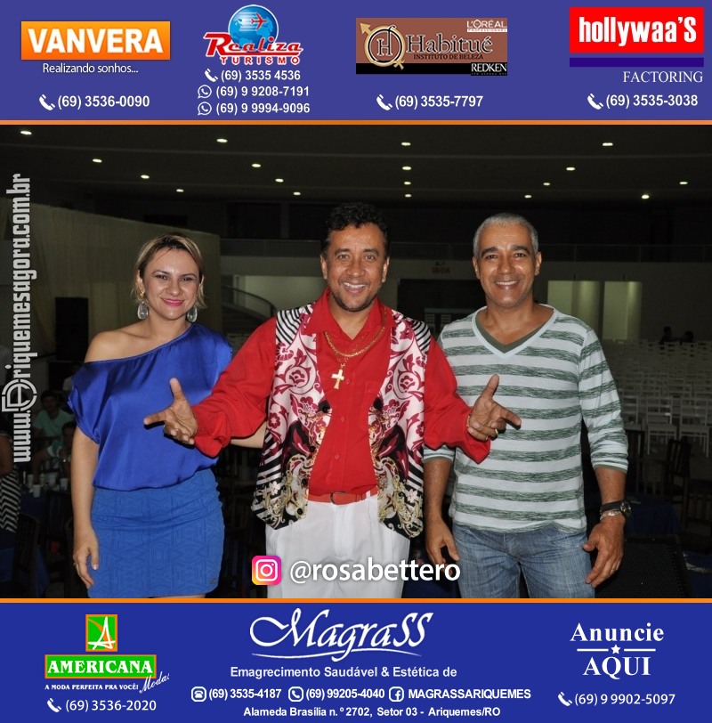 VAMOS LEMBRAR? Show com Paulinho Gogó em Ariquemes Show com Paulinho Gogó em Ariquemes