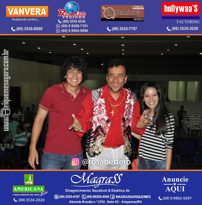 VAMOS LEMBRAR? Show com Paulinho Gogó em Ariquemes Show com Paulinho Gogó em Ariquemes