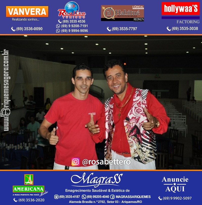 VAMOS LEMBRAR? Show com Paulinho Gogó em Ariquemes Show com Paulinho Gogó em Ariquemes
