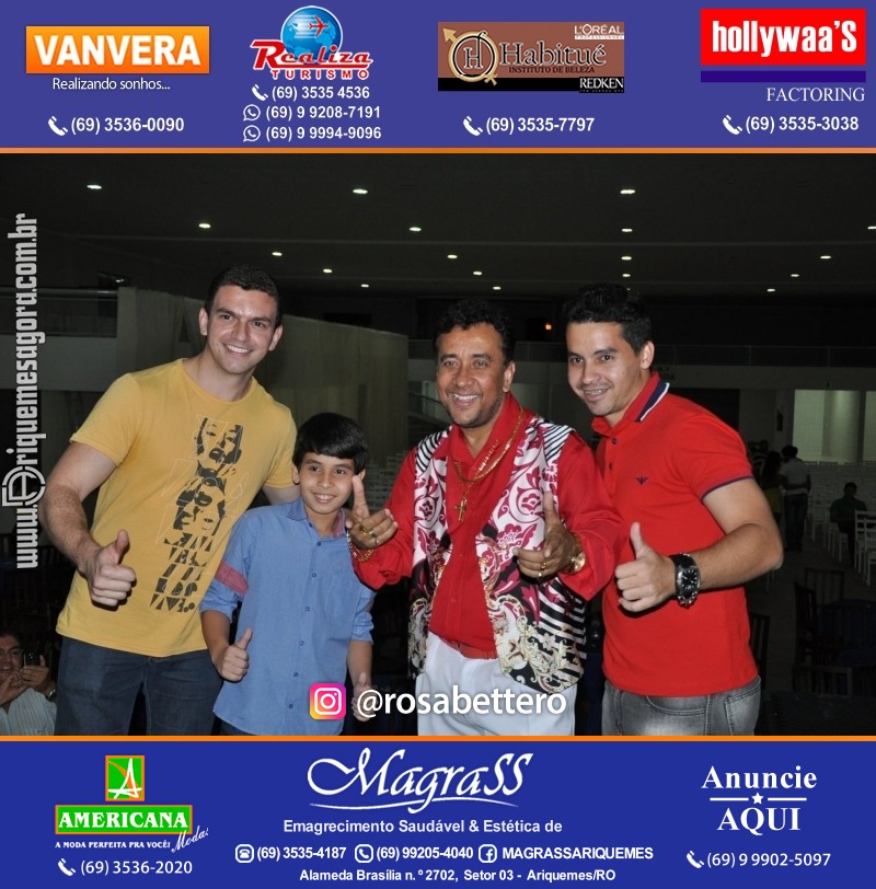 VAMOS LEMBRAR? Show com Paulinho Gogó em Ariquemes Show com Paulinho Gogó em Ariquemes