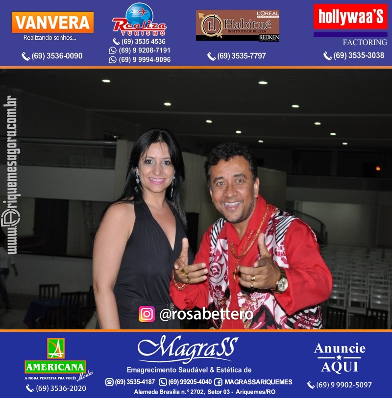 VAMOS LEMBRAR? Show com Paulinho Gogó em Ariquemes Show com Paulinho Gogó em Ariquemes
