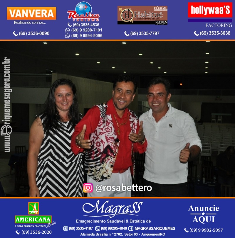 VAMOS LEMBRAR? Show com Paulinho Gogó em Ariquemes Show com Paulinho Gogó em Ariquemes