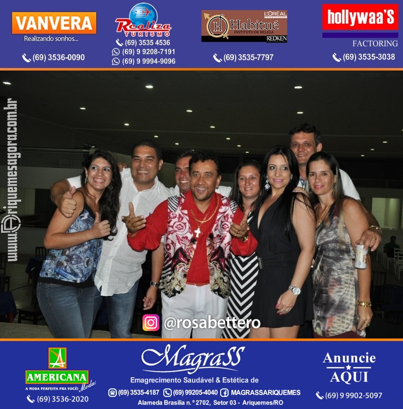 VAMOS LEMBRAR? Show com Paulinho Gogó em Ariquemes Show com Paulinho Gogó em Ariquemes