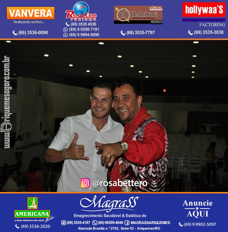 VAMOS LEMBRAR? Show com Paulinho Gogó em Ariquemes Show com Paulinho Gogó em Ariquemes