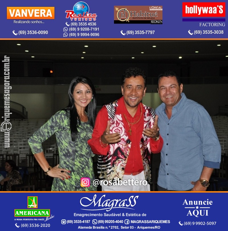 VAMOS LEMBRAR? Show com Paulinho Gogó em Ariquemes Show com Paulinho Gogó em Ariquemes