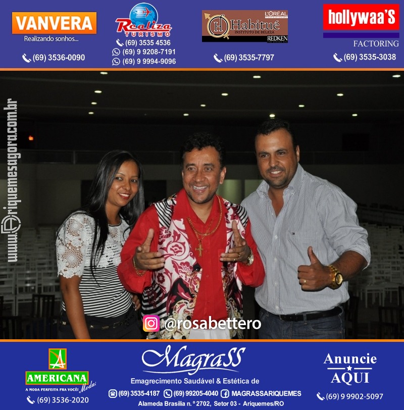 VAMOS LEMBRAR? Show com Paulinho Gogó em Ariquemes Show com Paulinho Gogó em Ariquemes