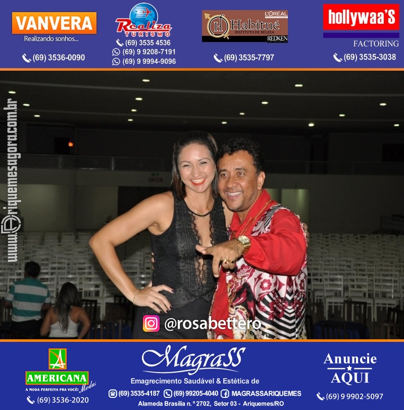 VAMOS LEMBRAR? Show com Paulinho Gogó em Ariquemes Show com Paulinho Gogó em Ariquemes