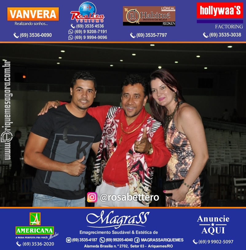 VAMOS LEMBRAR? Show com Paulinho Gogó em Ariquemes Show com Paulinho Gogó em Ariquemes