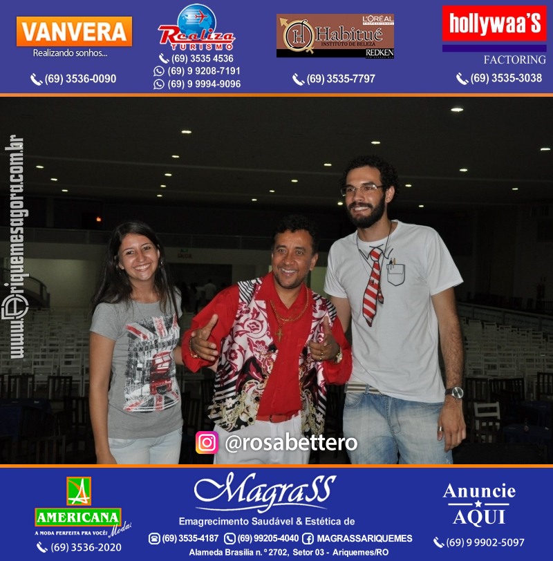VAMOS LEMBRAR? Show com Paulinho Gogó em Ariquemes Show com Paulinho Gogó em Ariquemes