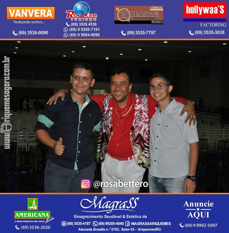 VAMOS LEMBRAR? Show com Paulinho Gogó em Ariquemes Show com Paulinho Gogó em Ariquemes